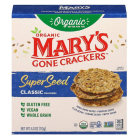 Mary's Gone Crackers Organic Super Seed Crackers Classic - Front view