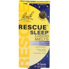 Bach Rescue Sleep Liquid Melts Natural Sleep Aid,  28 Dissolvable Capsules