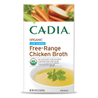 Cadia Organic Low Sodium Free-Range Chicken Broth, 32 fl. oz.
