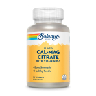 Solaray Cal-Mag Citrate with D, 90 Capsules