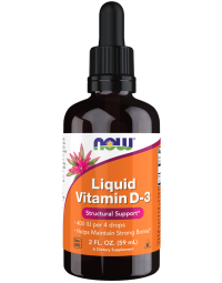 NOW Foods Vitamin D-3 Liquid - 2 fl. oz.
