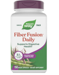 Nature's Way Fiber Fusion Daily, 150 Vegan capsules