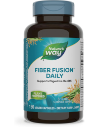 Nature's Way Fiber Fusion Daily, 150 Vegan capsules