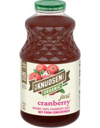 RW Knudsen Organic Just Cranberry Juice, 32oz.