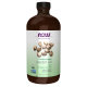 NOW Foods Castor Oil in Glass Bottle, Organic - 16 fl. oz.