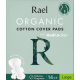 Rael Organic Cotton Large Cover Pads - Front view