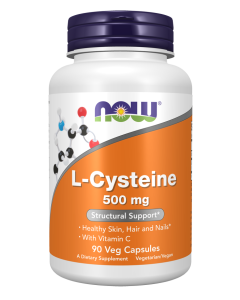NOW Foods L-Cysteine 500 mg - 90 Veg Capsules