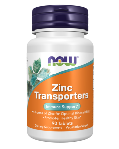 NOW Foods Zinc Transporters - 90 Tablets