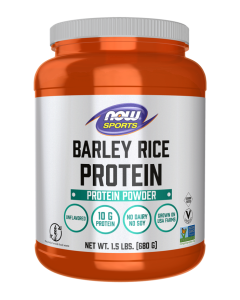 NOW Foods Barley Rice Protein Powder - 1.5 lbs.