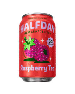 Halfday Iced Tea Prebiotic Raspberry Tea - Front view