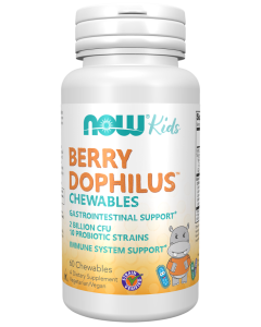 NOW Foods BerryDophilus™ Kids - 60 Chewables