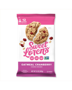 Sweet Loren's Oatmeal Cranberry Cookie Dough - Front view