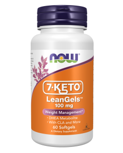 NOW Foods 7-KETO® LeanGels™ 100 mg - 60 Softgels