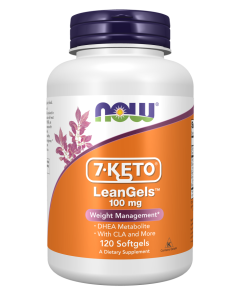 NOW Foods 7-KETO® LeanGels™ 100 mg - 120 Softgels
