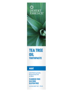 Desert Essence Tea Tree Oil Toothpaste, 6.25 oz.