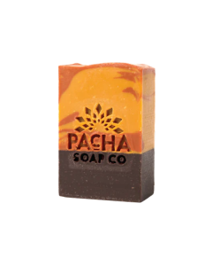 Pacha Soap Co. Campfire Cedarwood Bar Soap - Front view