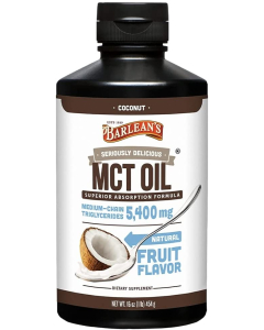 Barlean's MCT Coconut Swirl, 16 oz.