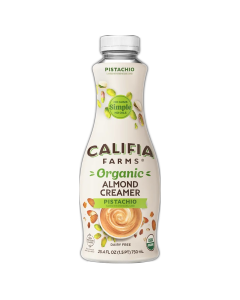 Califia Farms Organic Pistachio Almond Creamer - Front view