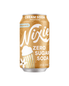 Nixie Organic Zero Sugar Soda Cream Soda - Front view