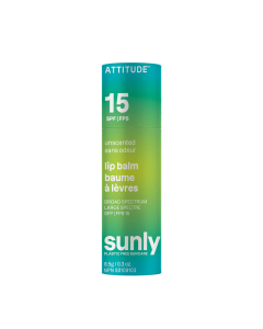 Attitude Tinted Lip Balm 15 SPF Unscented - Front view
