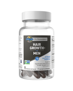 Garden Of Life Hair Growth Gummies for Men - Front view