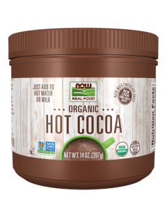 NOW Foods Hot Cocoa, Organic - 14 oz.