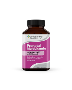 LifeSeasons Prenatal Multivitamin with DHA - Front view