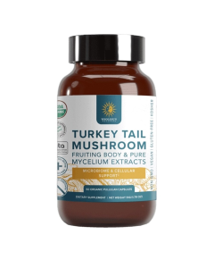 Wholesun Wellness Organic Turkey Tail Mushroom - Front view