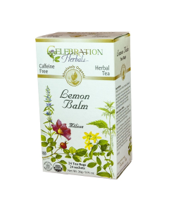 Celebration Herbals Organic Lemon Balm - Front view