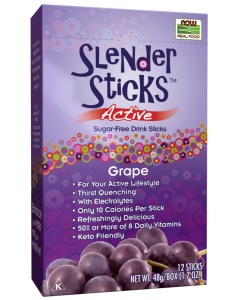 NOW Foods Active Grape Slender Sticks - 12/Box