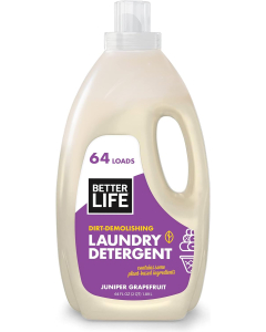 Better Life Laundry Detergent, Juniper Grapefruit Scent, 64 fl. oz.