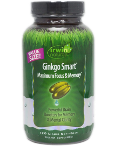 Irwin Naturals Ginkgo Smart, 120 Softgels