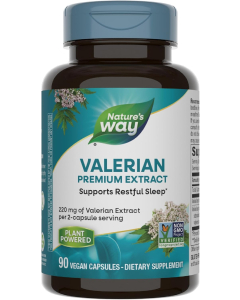 Nature's Way Standardized Valerian, 90 Capsules