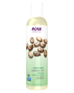 NOW Foods Castor Oil in Plastic Bottle, Organic - 8 fl. oz.