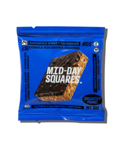 Mid-Day Squares Crunchy Peanut Bar - Front view