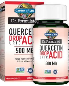 Garden of Life Dr. Formulated Quercetin Probiotic & Uric Acid Support 30 small tablets