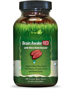 Irwin Naturals Brain Awake Red, 60 Softgels