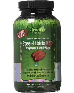 Irwin Naturals Steel-Libido Red, 150 sg. 