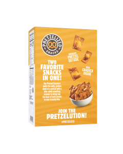 Pretzelized Snacks Honey Mustard Pretzel Crackers - Front view