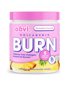 Obvi Collagenic Burn Powder Pineapple Coconut - Front view