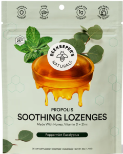 Beekeeper's Naturals Propolis Soothing Lozenges - Main