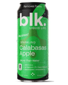 Blk Water Calabasas Apple Can, 16.9 oz.