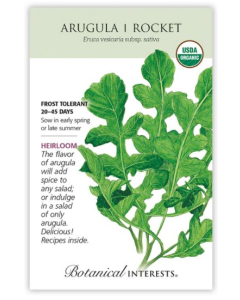 Botanical Interests Arugula Rocket - Main