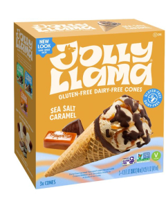 Jolly Llama Sea Salt Caramel Chocolate Cones, 14.25 oz.