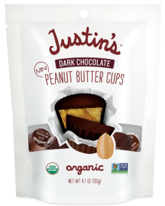 Justin's Dark Chocolate Mini Peanut Butter Cups, 4.7 oz.