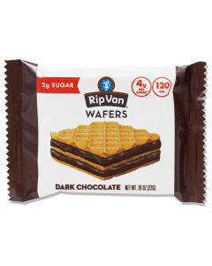Rip Van Chocolate Hazelnut Wafer Cookies - Front view