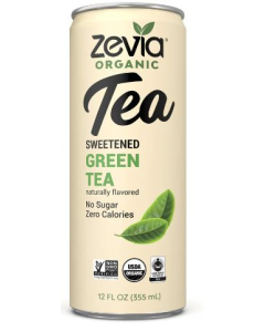 Zevia Sweetened Green Tea - Main