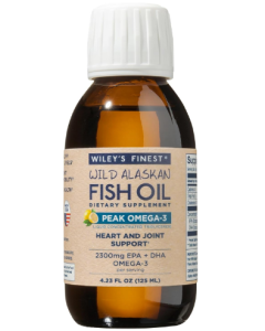 Wiley's Finest Peak Omega-3 Liquid, 4.23 fl. oz.