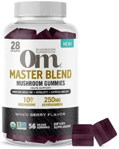 Om Master Blend Gummies, 60 gummies