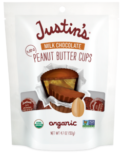 Justin's Milk Chocolate Mini Peanut Butter Cups, 4.7 oz.